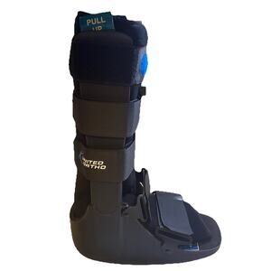 United Ortho Short Air Cam Walker Fracture Boot, Sz Small, Black New